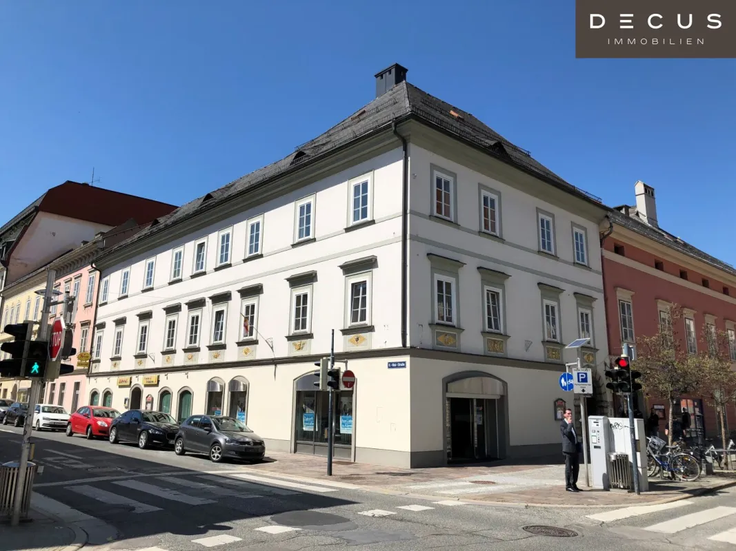 Investition im Herzen von Klagenfurt: Zinshaus mit 600m² Fläche und Stadtblick für 2.950.000,00 €