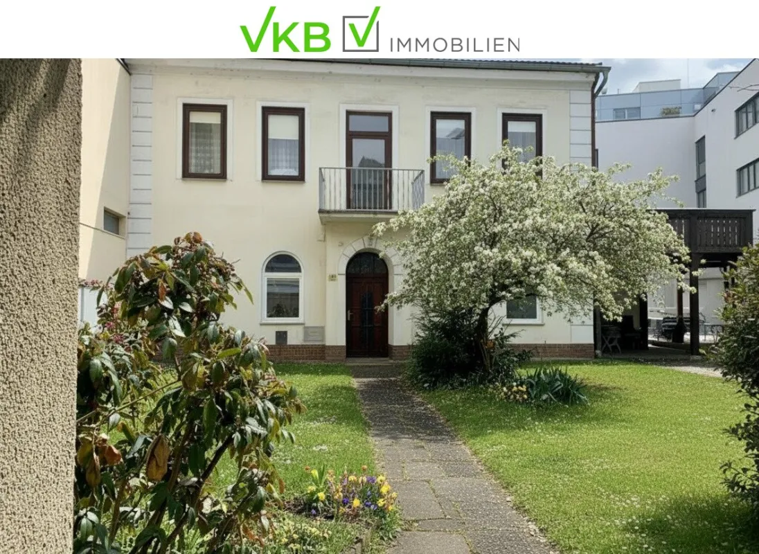 Historisches Stadthaus mit Garten und Entwicklungspotenzial im Zentrum Wels!