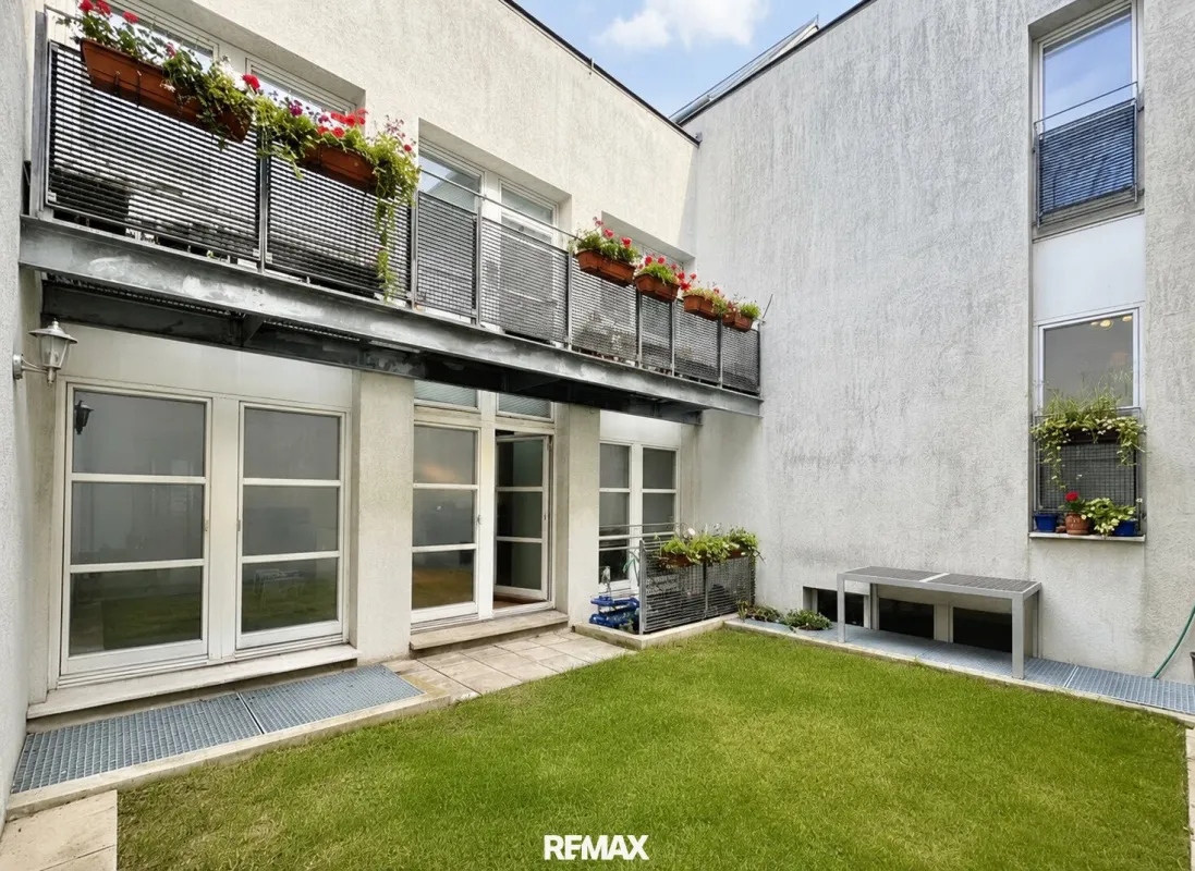 Architektenreihenhaus, 4 Zimmer, Atrium, Dachterrasse, im Süden Wiens