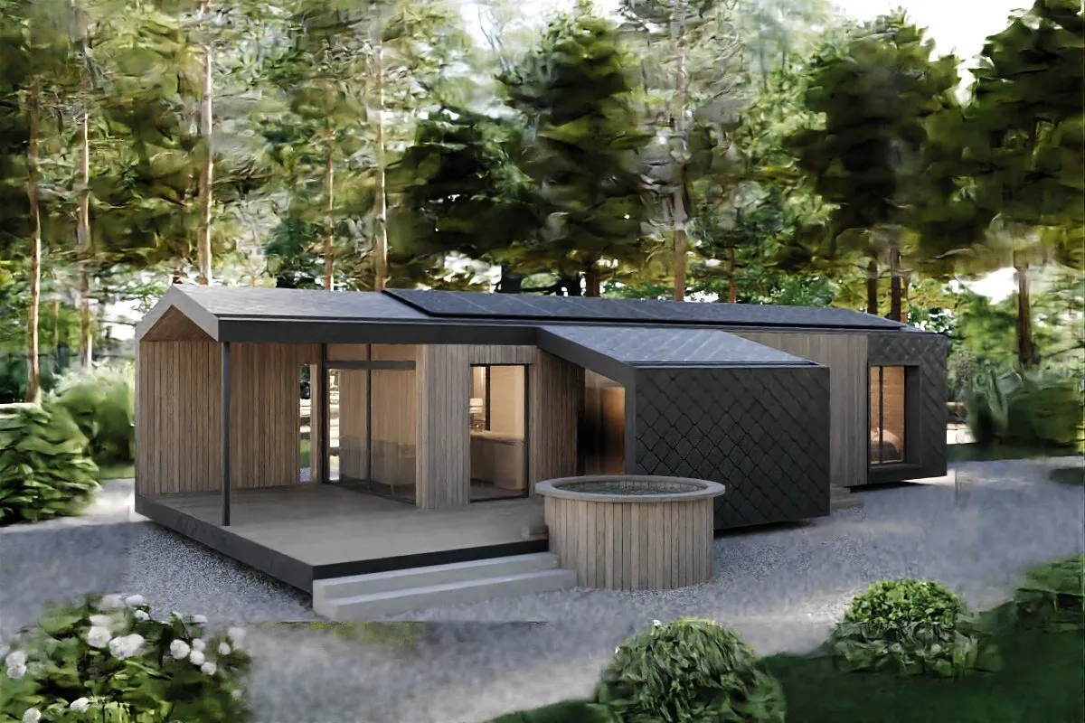 Ca. 15% Rendite bei 50% Jahresauslastung mit 40 Einheiten Hoteldorf Projekt auf Baurechtsgrund