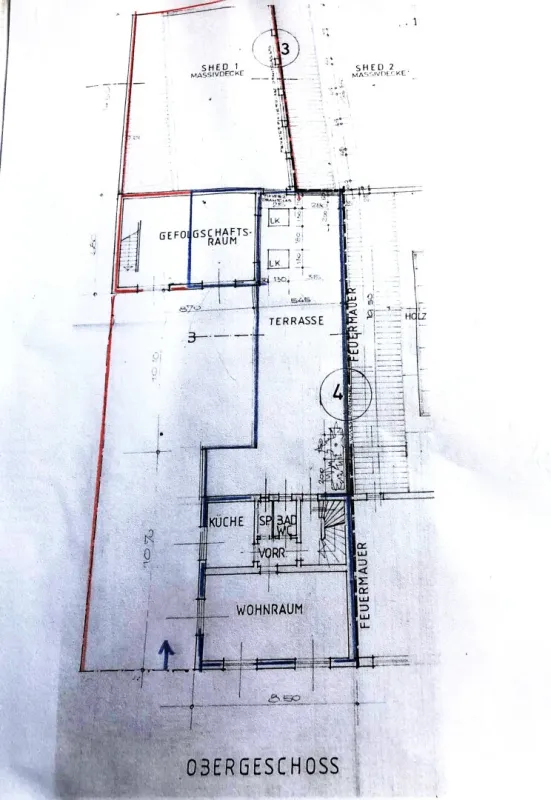 Haus mit großem Gewerbeanteil (Werkstatt/Geschäftslokal) im Zentrum von Wels
